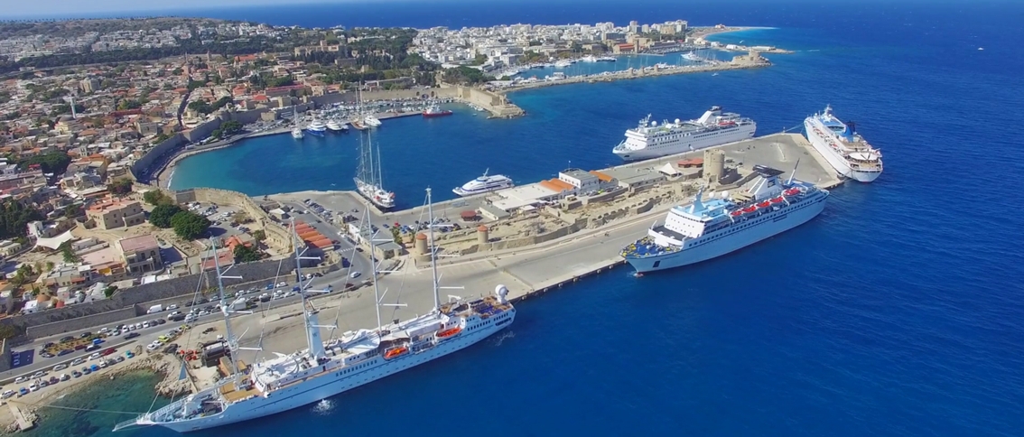 rhodes cruise port greece